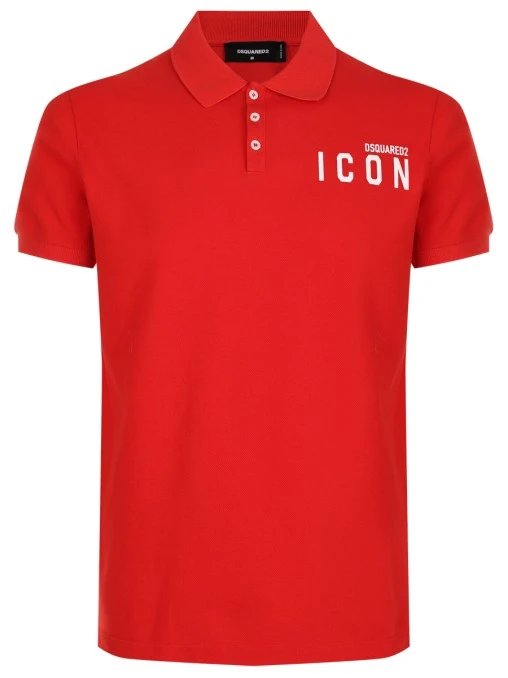 Поло хлопковое DSQUARED2