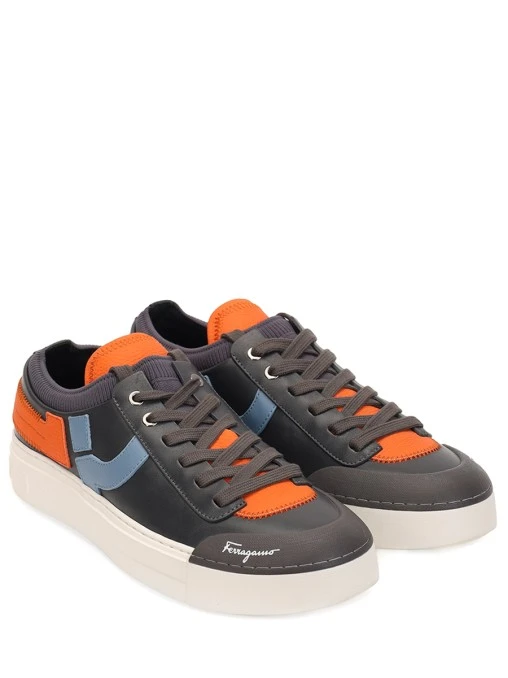 Кеды комбинированные S.FERRAGAMO