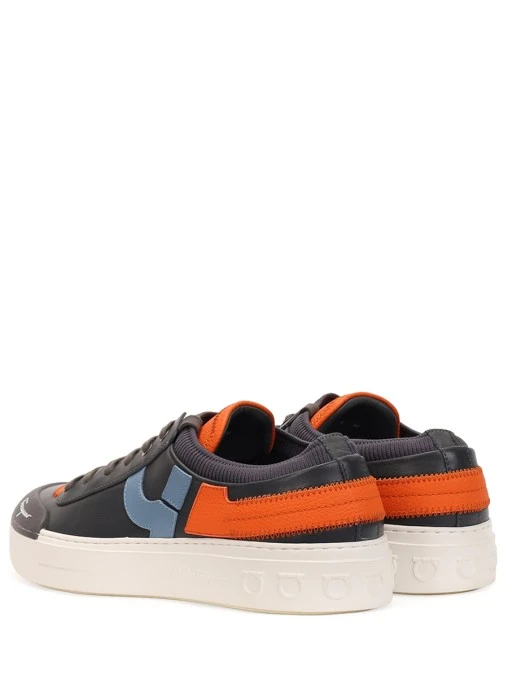 Кеды комбинированные S.FERRAGAMO