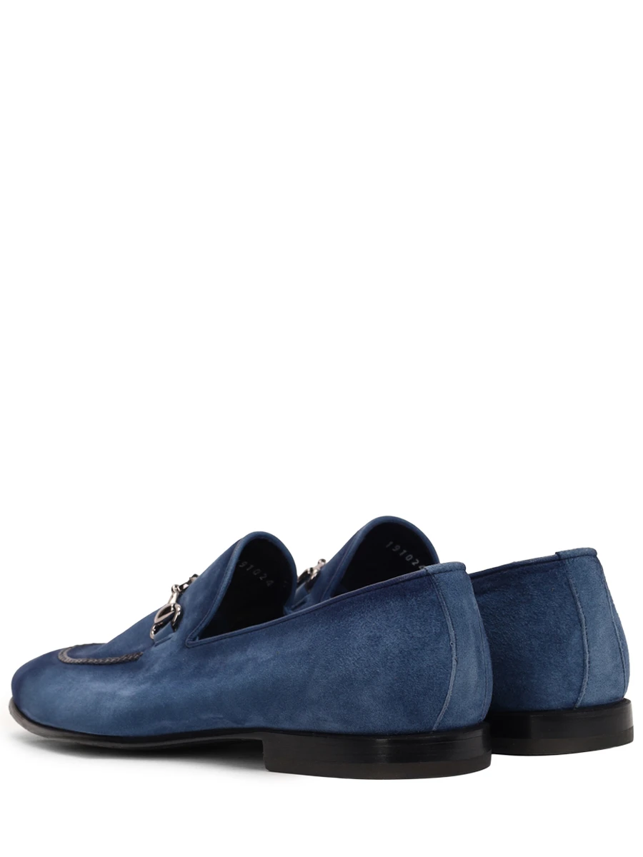 Лоферы замшевые