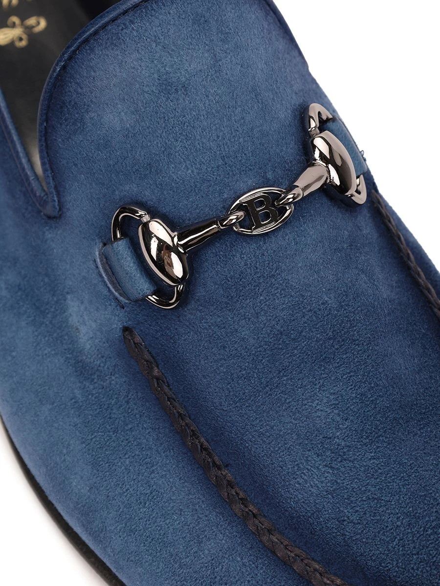 Лоферы замшевые