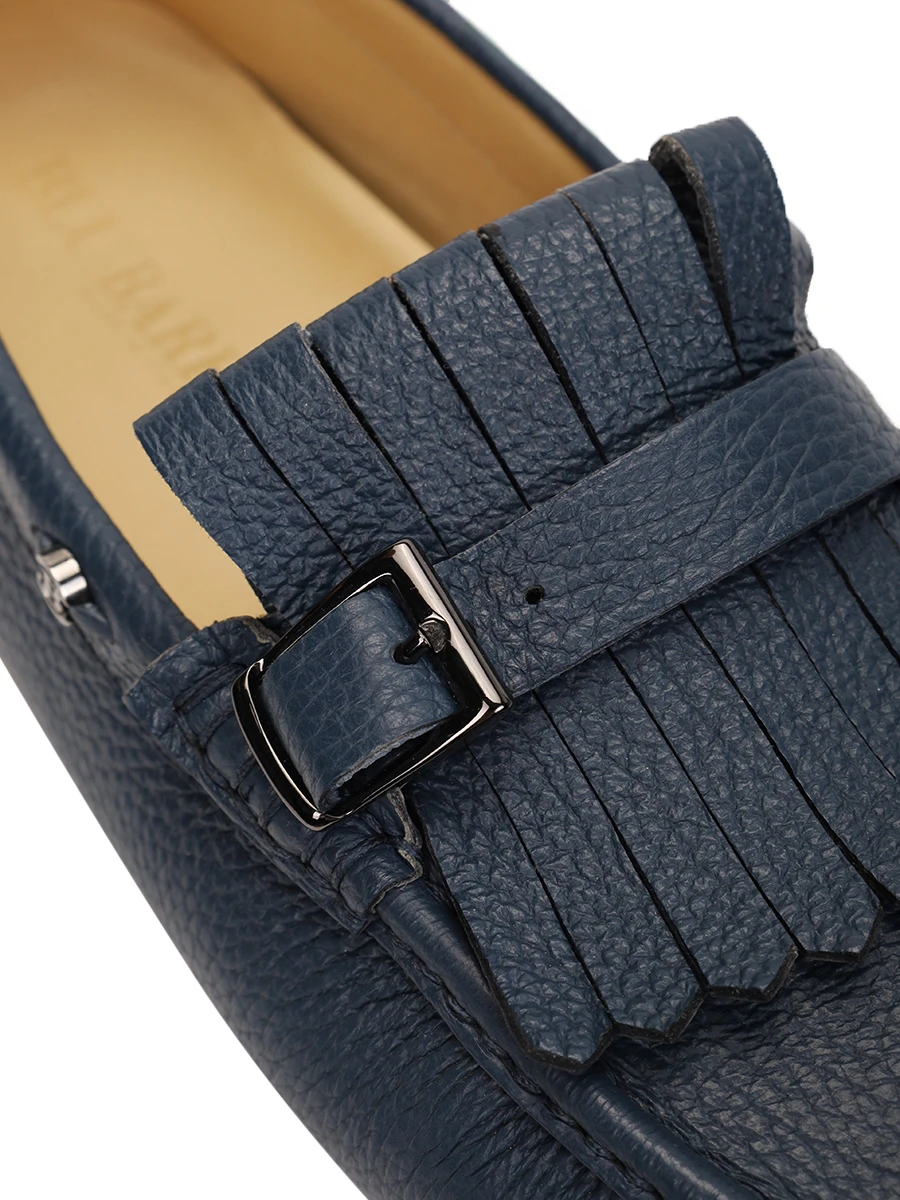 Мокасины кожаные