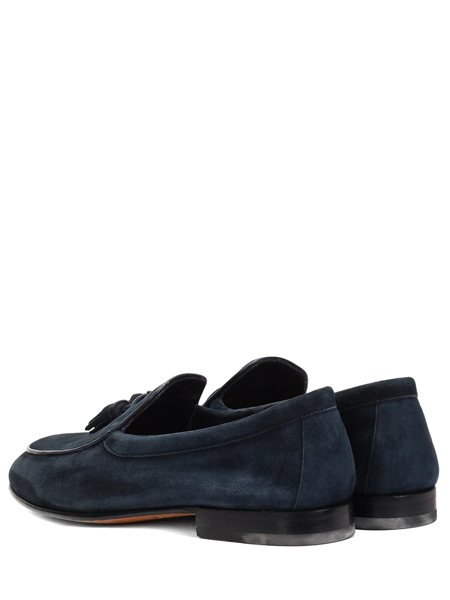 Лоферы замшевые