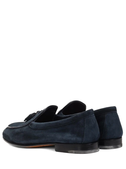 Лоферы замшевые SANTONI