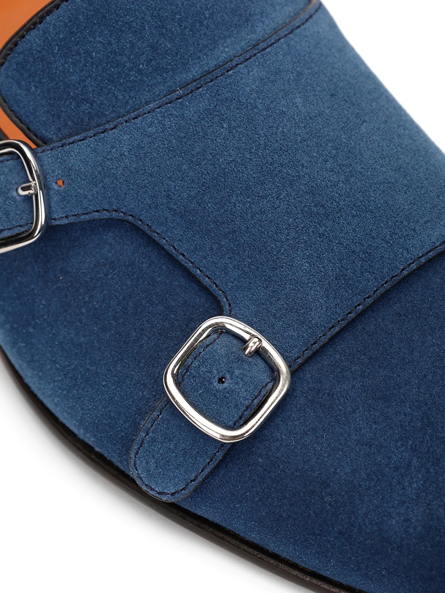 Монки замшевые