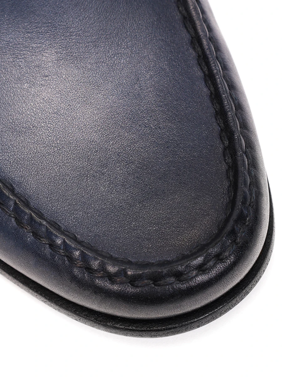 Лоферы кожаные