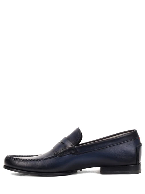 Лоферы кожаные SANTONI