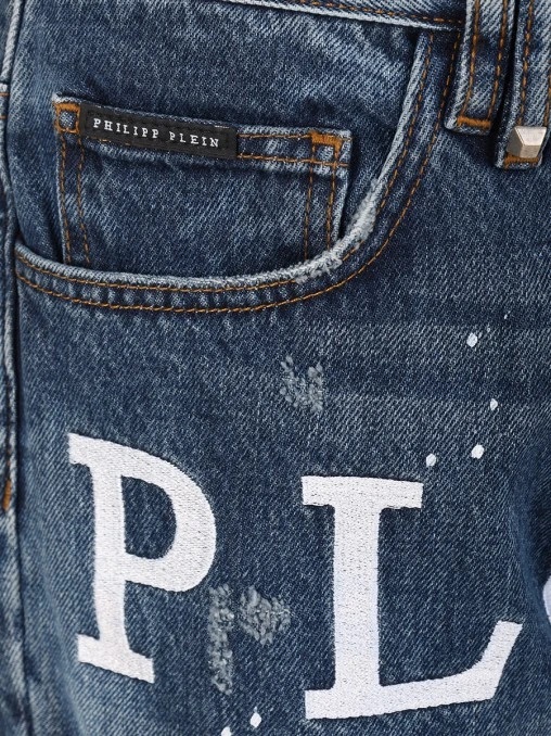 Шорты джинсовые PHILIPP PLEIN