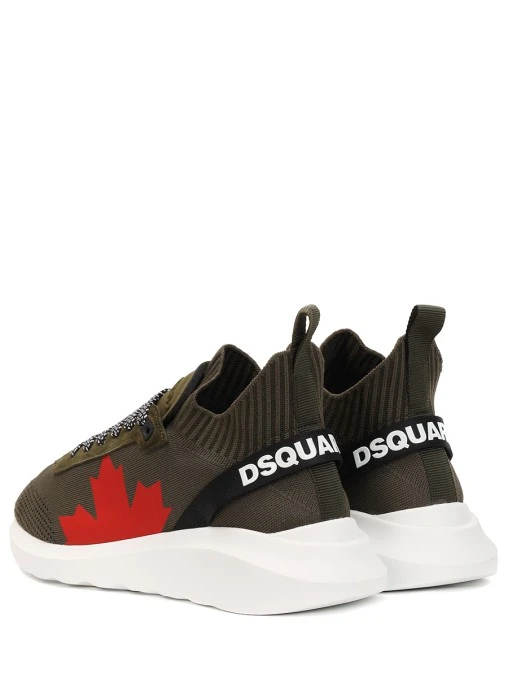 Кроссовки текстильные DSQUARED2