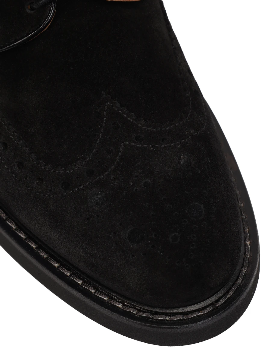 Дерби замшевые