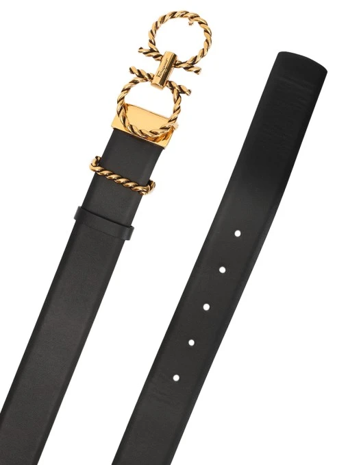 Ремень кожаный S.FERRAGAMO