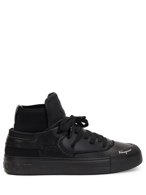 Кеды комбинированные S.FERRAGAMO