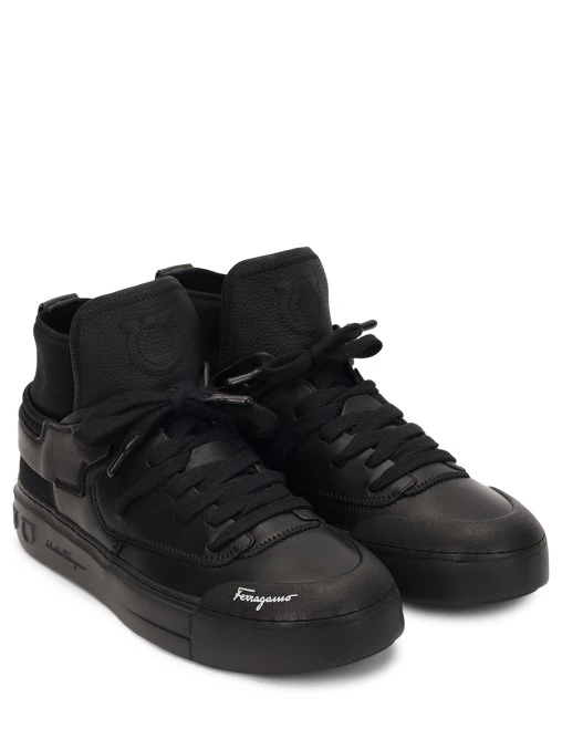 Кеды комбинированные S.FERRAGAMO