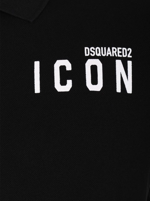 Поло хлопковое DSQUARED2