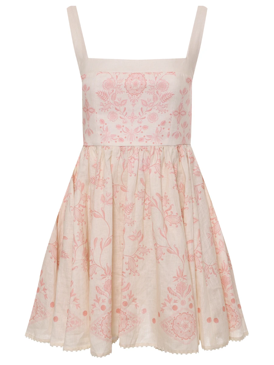 Платье льняное