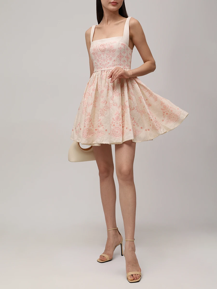 Платье льняное