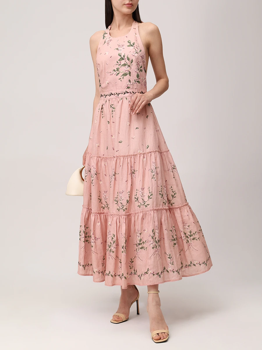 Платье льняное