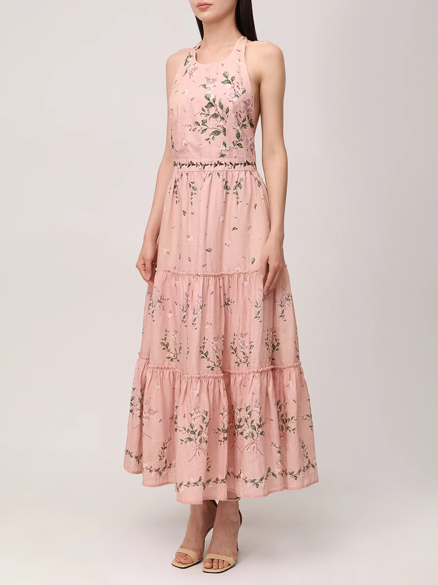 Платье льняное