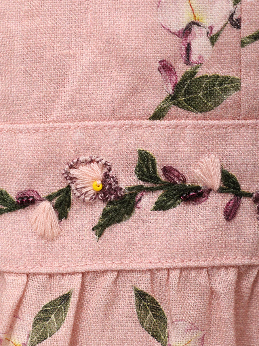 Платье льняное