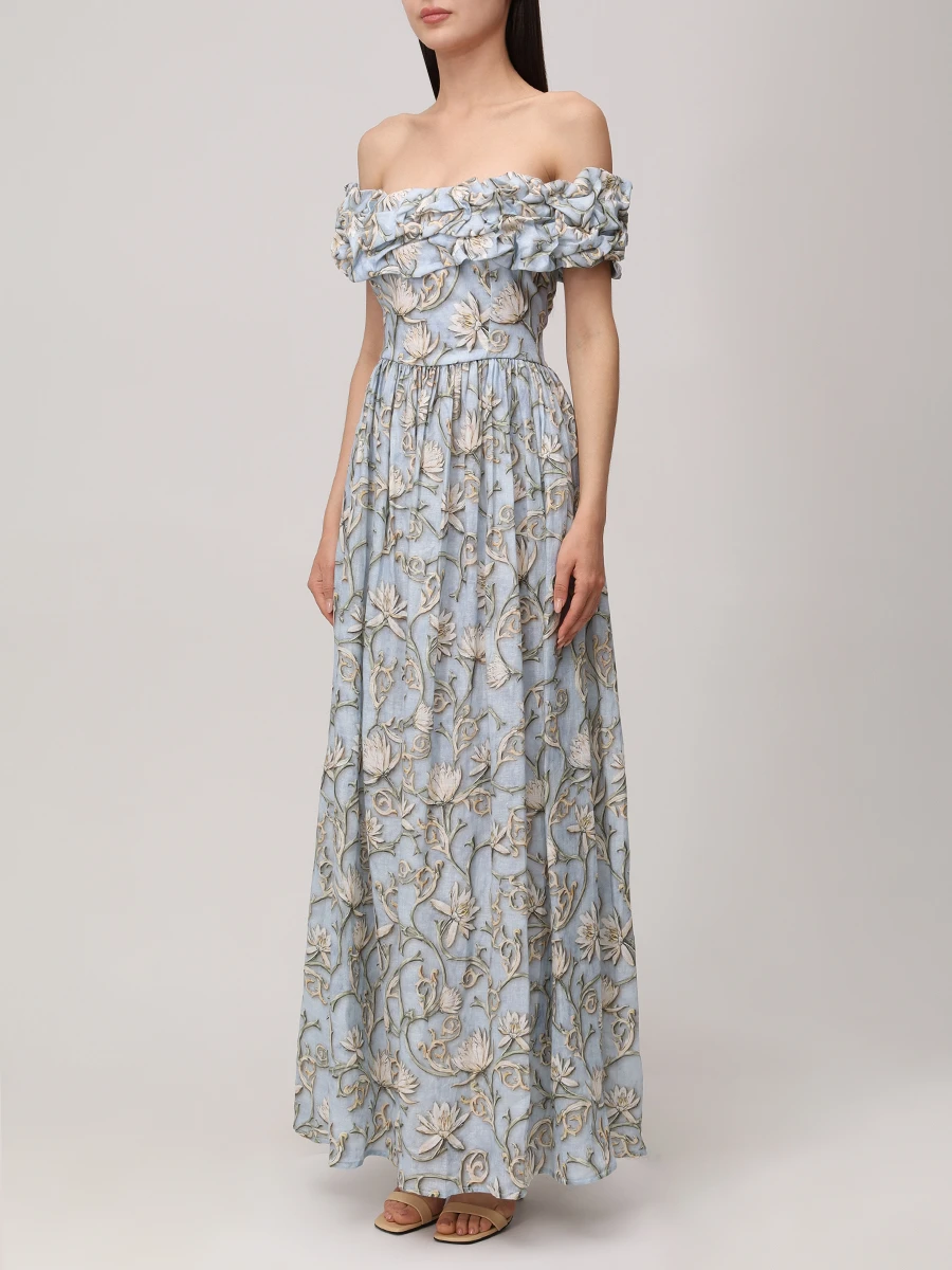 Платье льняное