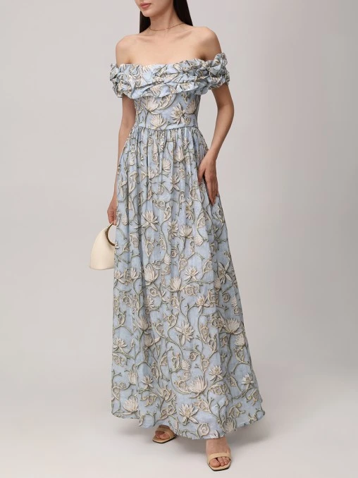 Платье льняное AGUA BY AGUA BENDITA