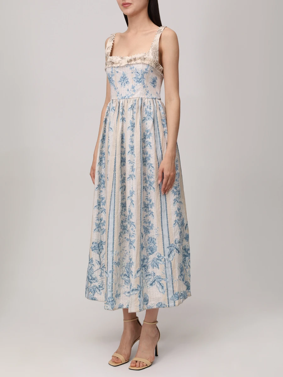 Сарафан льняной