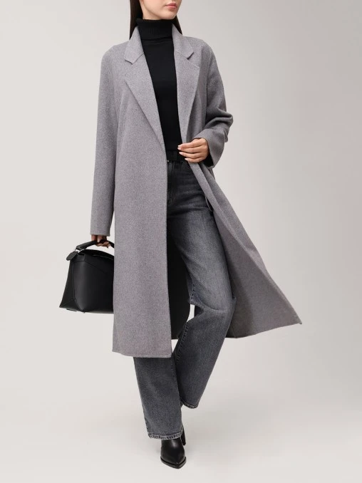 Пальто шерстяное BOSS