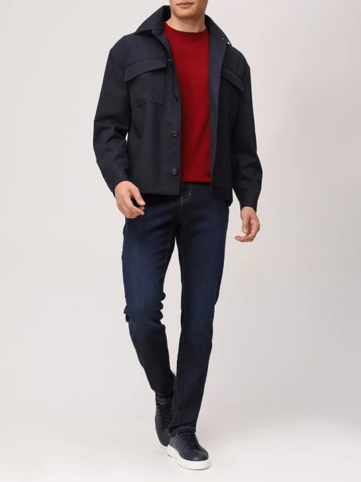 Рубашка Regular Fit шерстяная BOSS