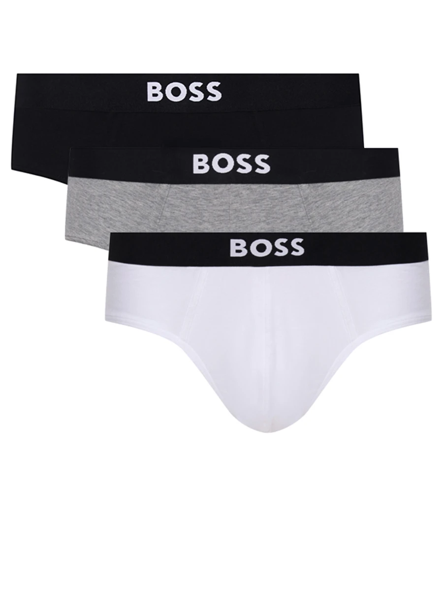 Набор из трех хлопковых трусов-брифов