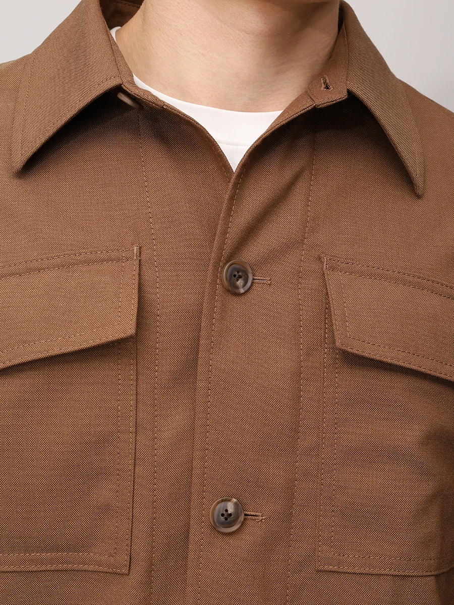 Рубашка Regular Fit шерстяная