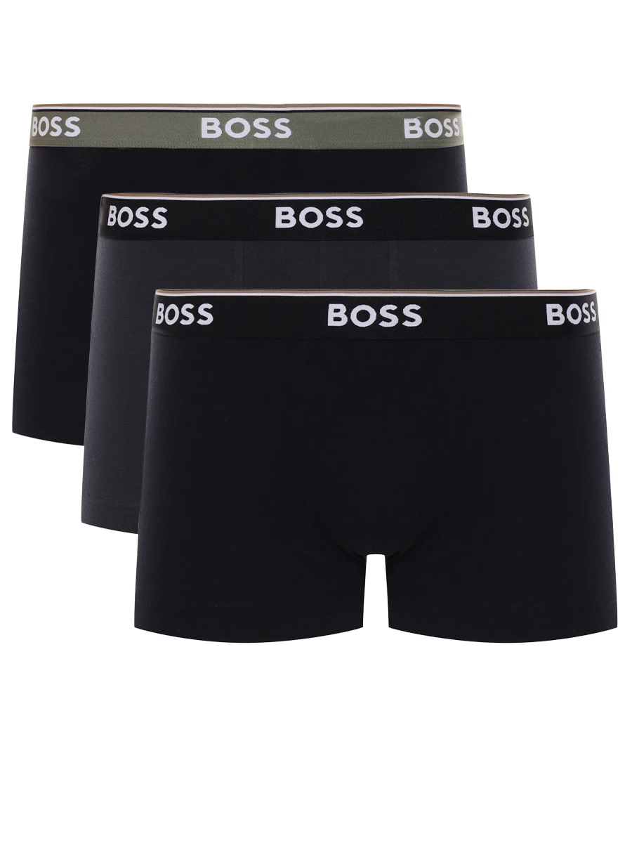 Набор из трех хлопковых трусов-боксеров