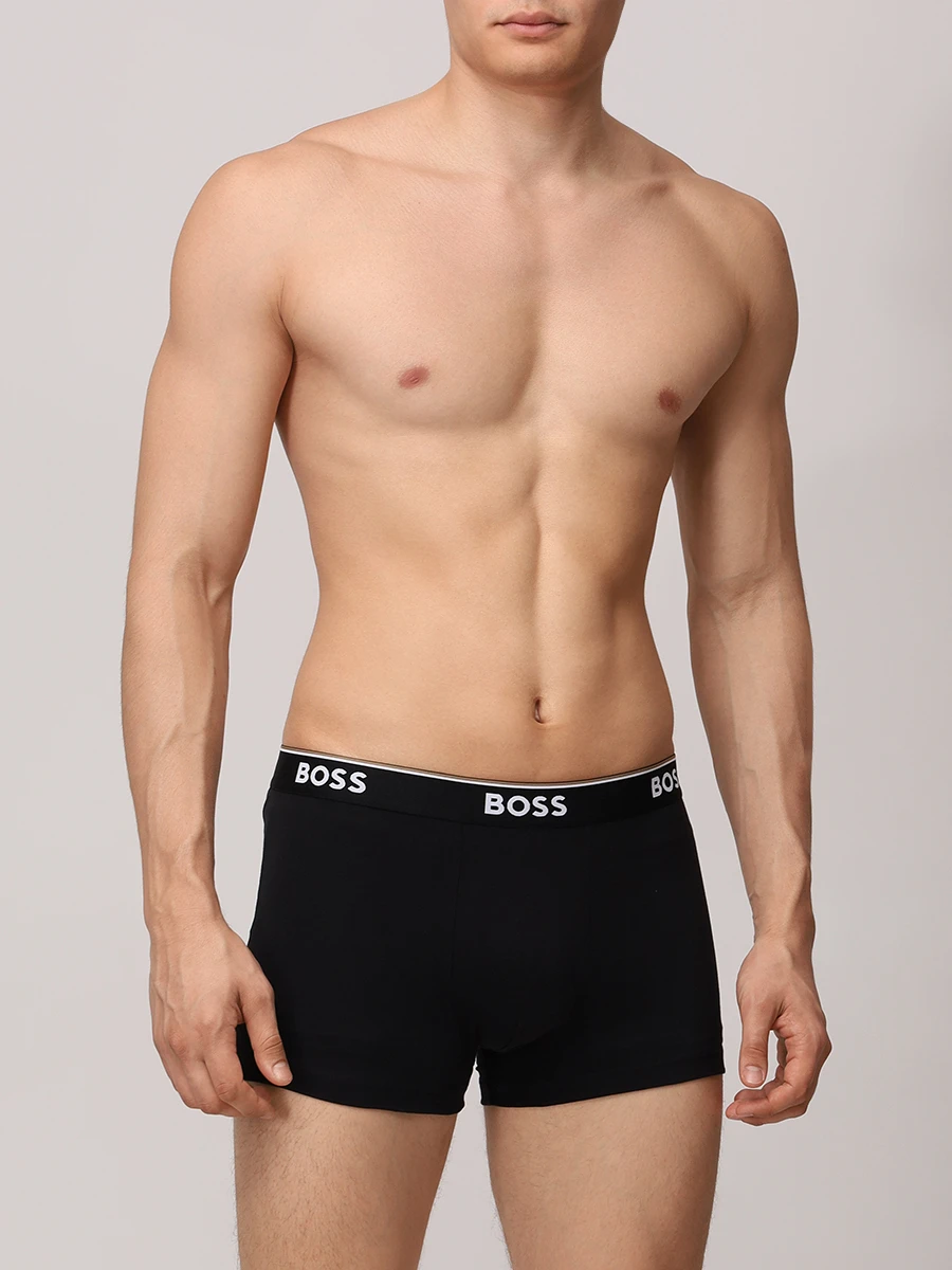 Набор из трех хлопковых трусов-боксеров