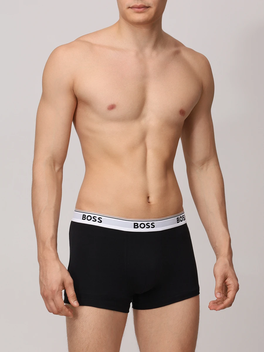 Набор из трех хлопковых трусов-боксеров