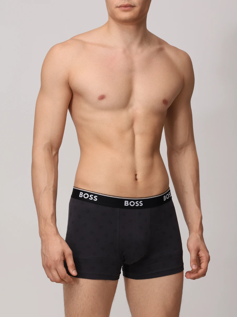 Набор из трех хлопковых трусов-боксеров