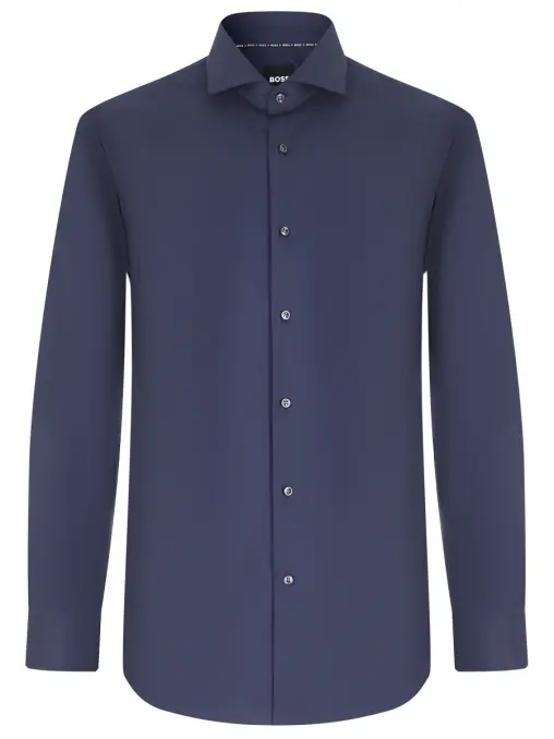Рубашка Slim Fit хлопковая BOSS