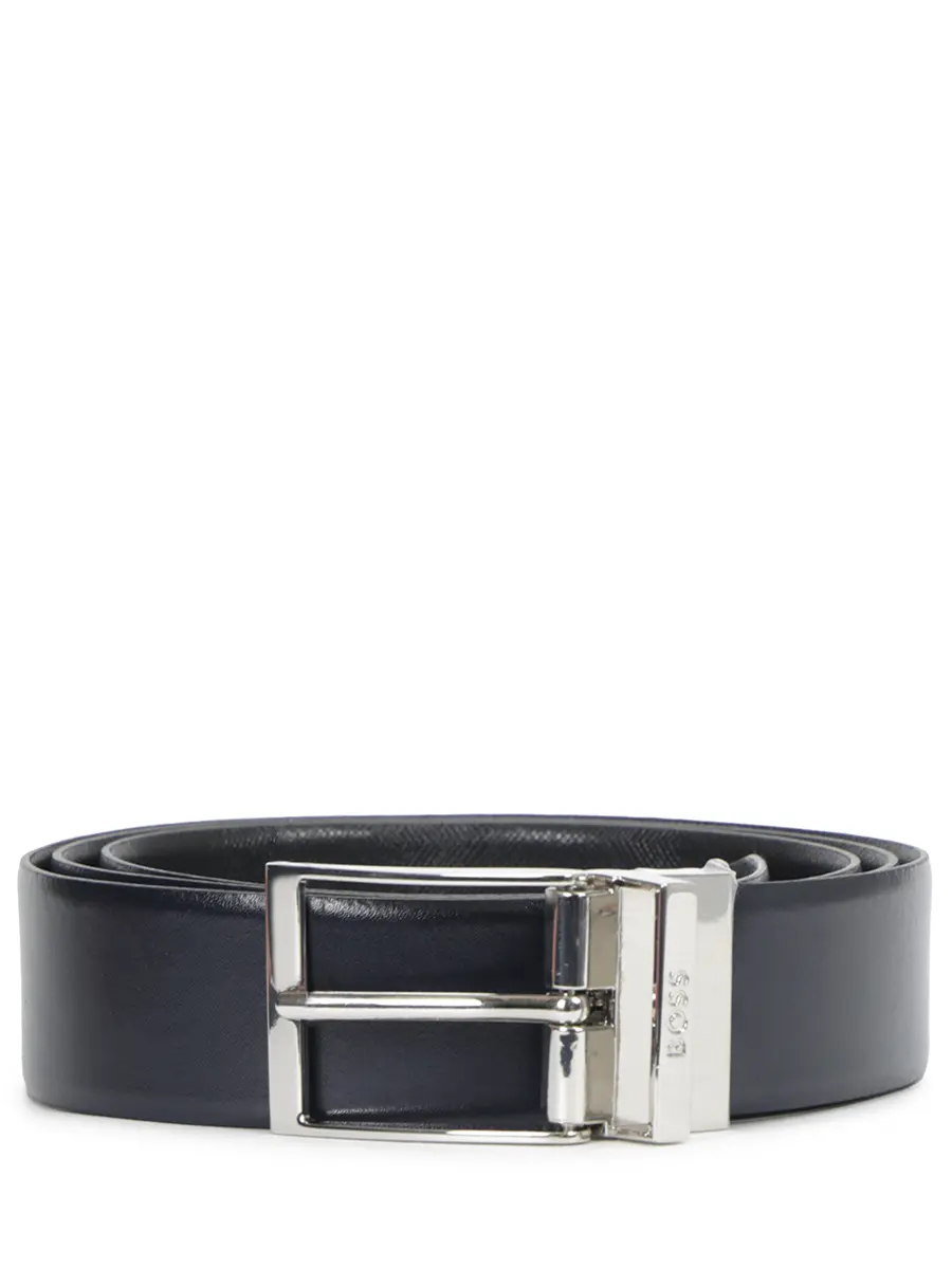 Ремень кожаный двусторонний