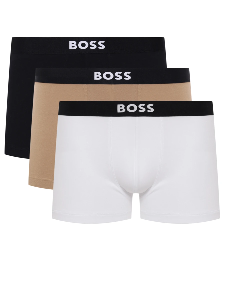 Набор из трех хлопковых трусов-боксеров