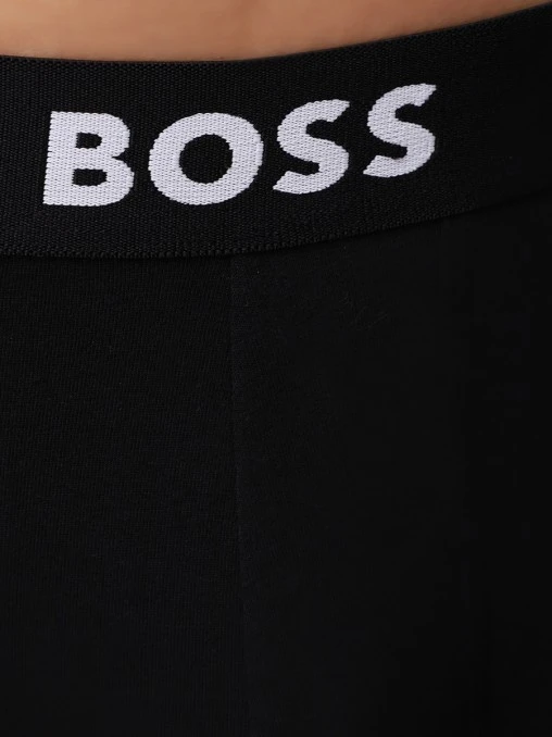 Набор из трех хлопковых трусов-боксеров BOSS