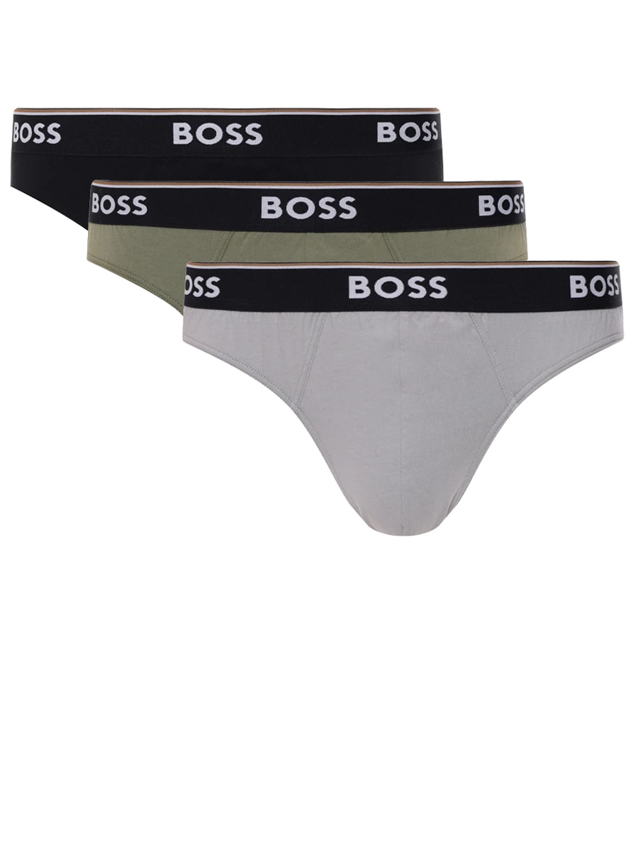 Набор из трех хлопковых трусов-брифов