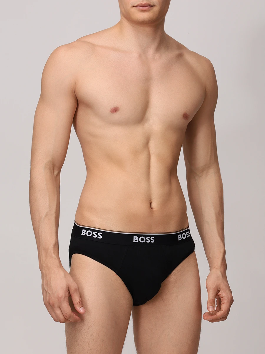 Набор из трех хлопковых трусов-брифов