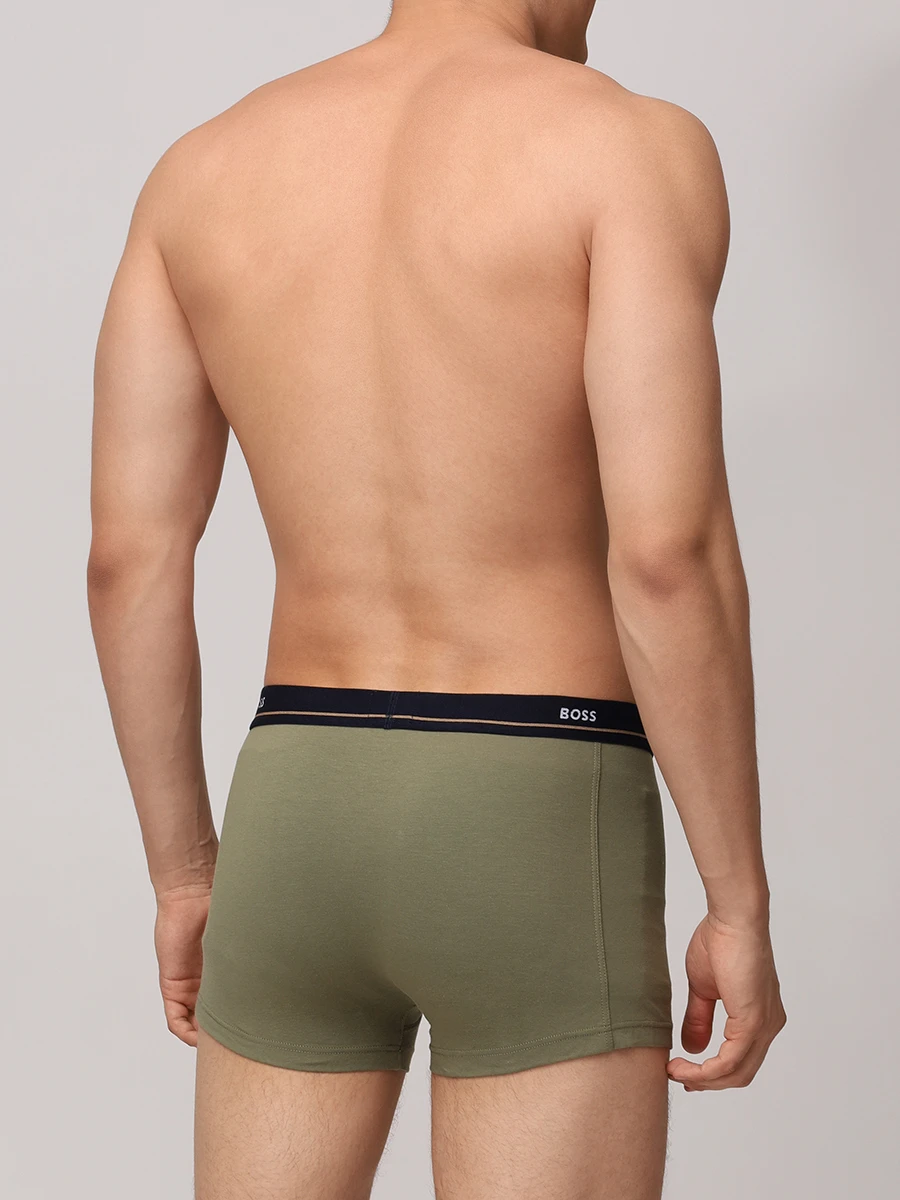 Набор из пяти хлопковых трусов-боксеров