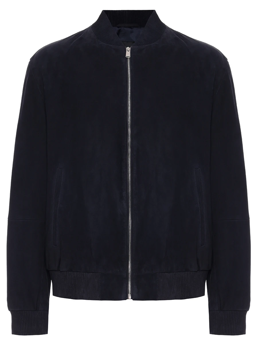 Бомбер замшевый