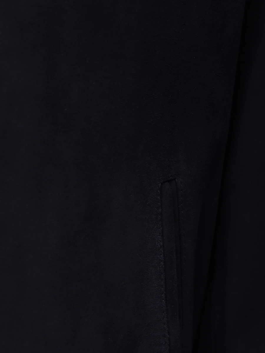 Бомбер замшевый