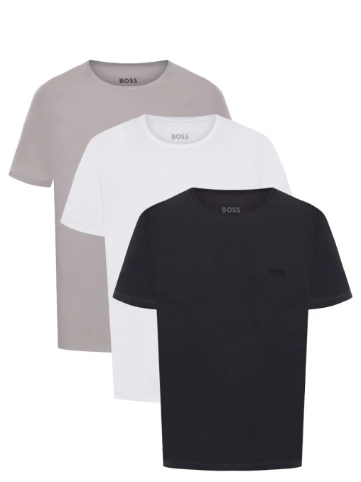 Набор из трех хлопковых футболок BOSS