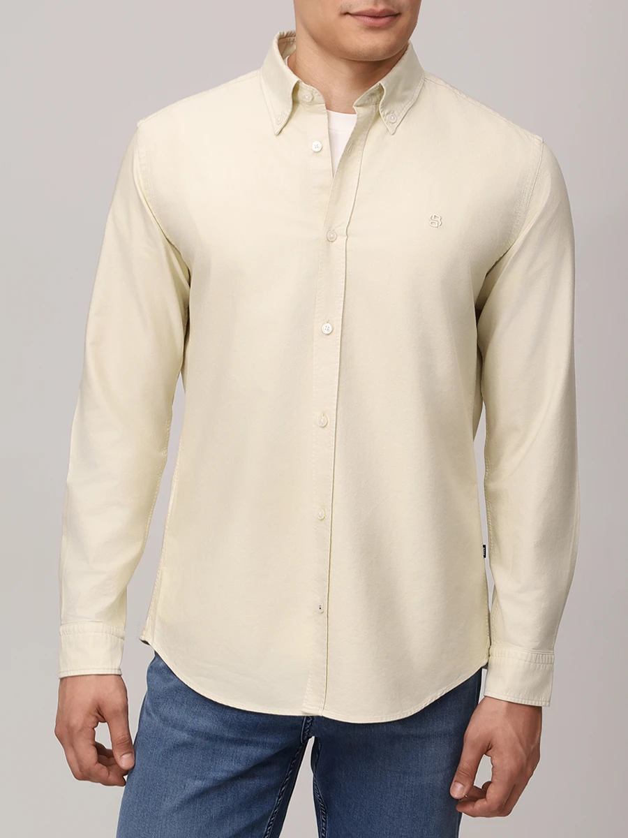 Рубашка Slim Fit хлопковая