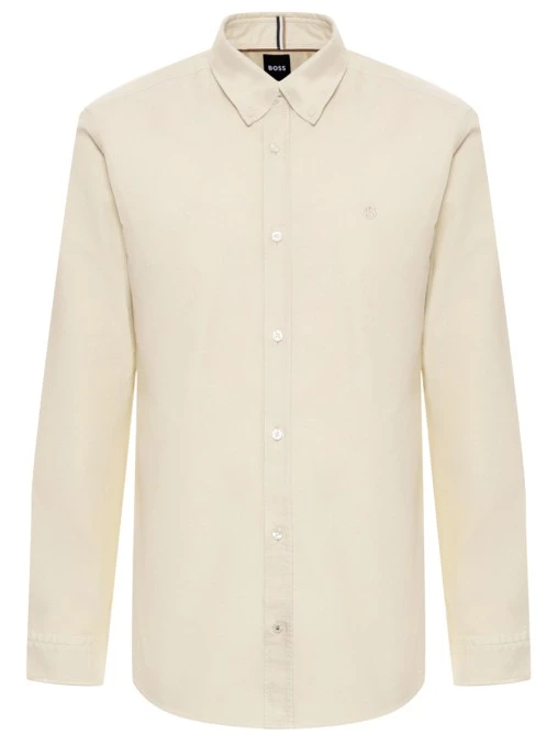 Рубашка Slim Fit хлопковая BOSS