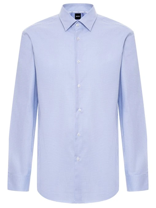 Рубашка Regular Fit хлопковая BOSS