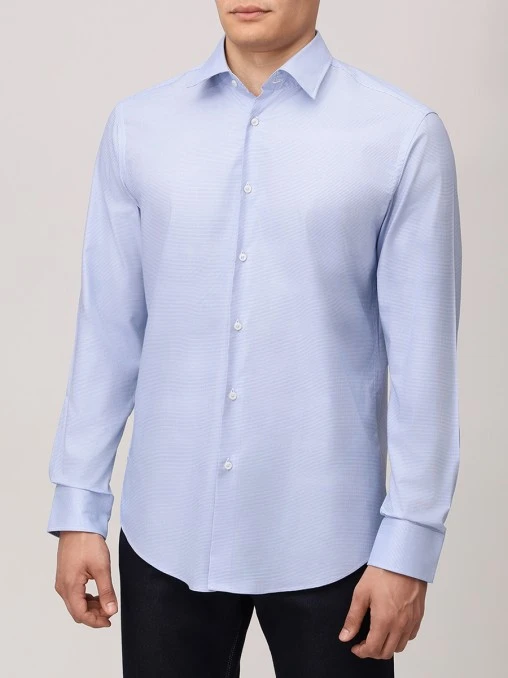 Рубашка Regular Fit хлопковая BOSS