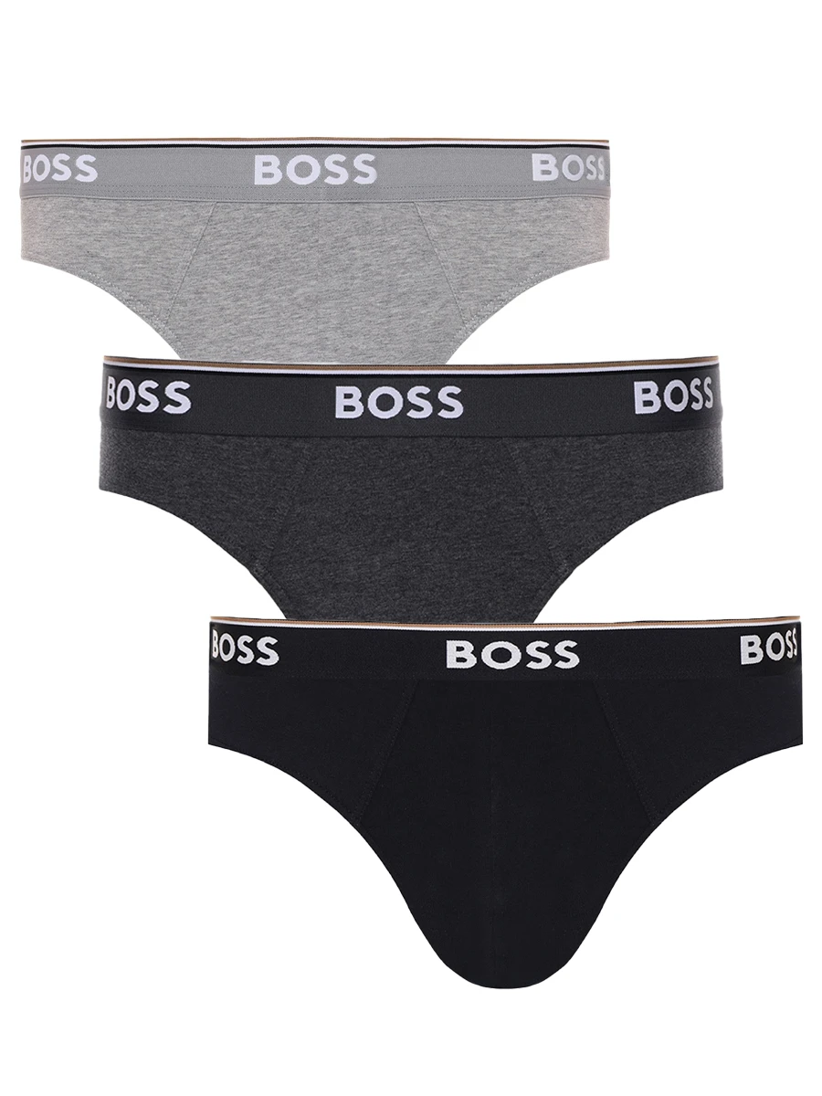 Набор из трех хлопковых трусов-брифов