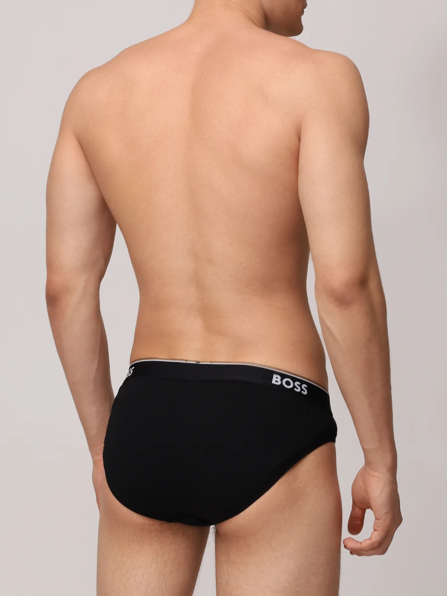 Набор из трех хлопковых трусов-брифов